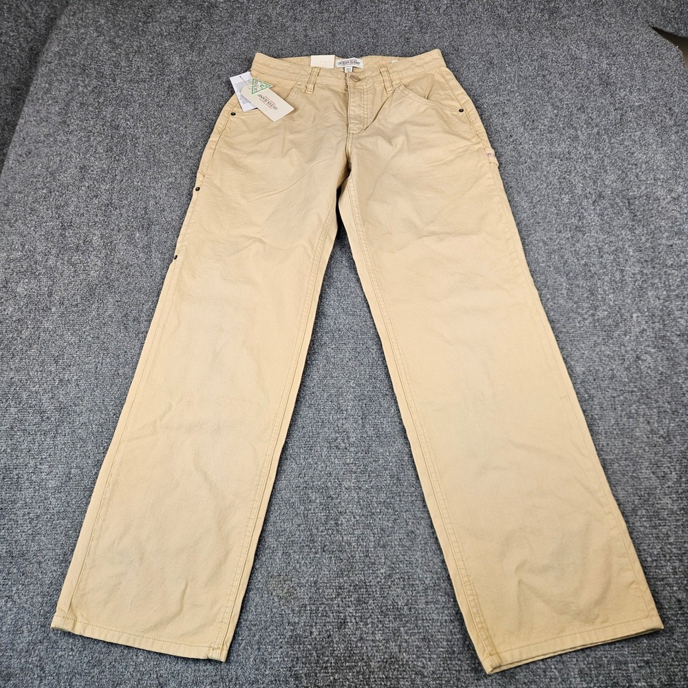 $89 Guess Jeans American Tradition Carpenter Pants Safari Tan 26x32 NEW